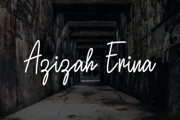 Azizah Erina: An Elegant Font for Modern Brand Communication