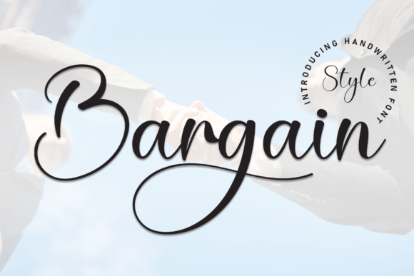 Bargain: An Elegant Script Font for Branding Projects
