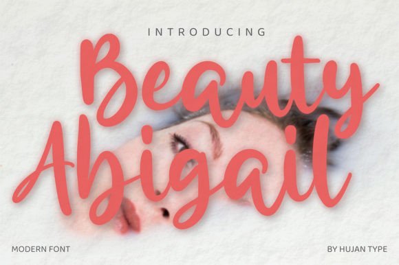 Beauty Abigail: A Bold Handwritten Font for Digital Marketing