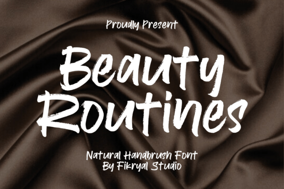 Beauty Routines: A Typeface for Editorial Elegance