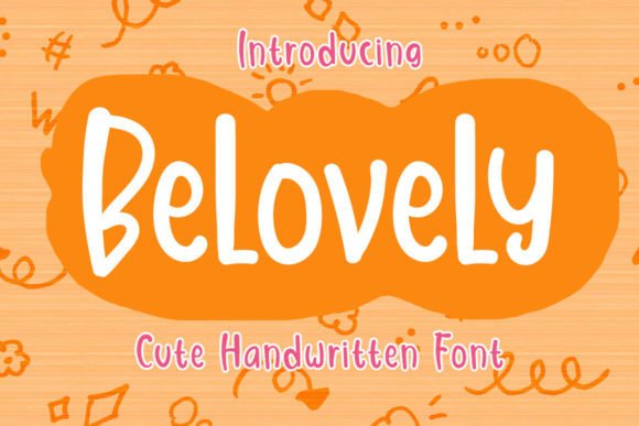 Belovely: A Cultivated Script Font for Editorial Clarity