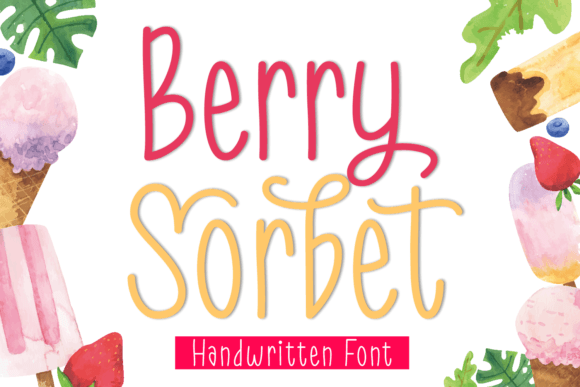 Berry Sorbet: A Font That Adds Magic to Modern Web Layouts
