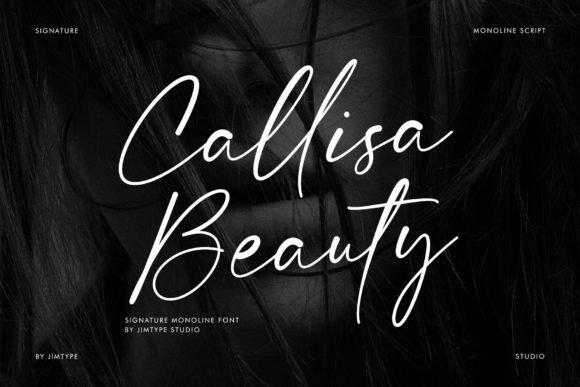 Callisa Beauty: A Script Font That Feels Elegant and Warm