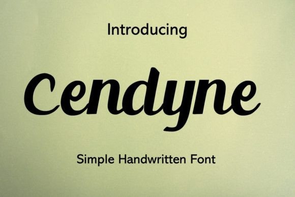 Cendyne: A Font That Breathes Life Into Branding Projects
