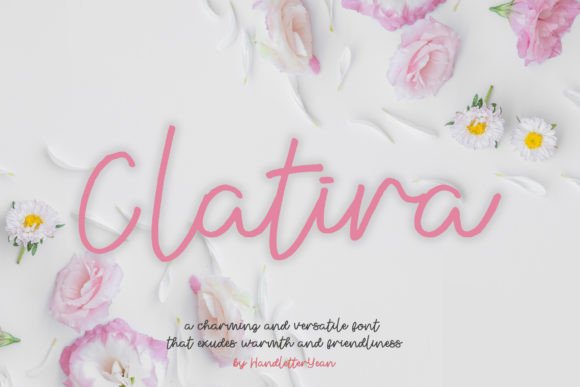 Clatira: A Font for Warm and Engaging Editorial Design