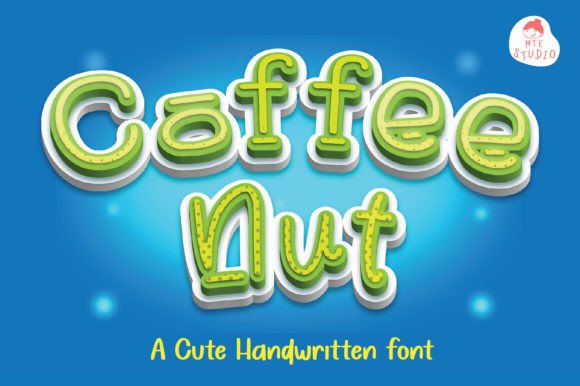 Coffeenut: A Cute Handwritten Font for Editorial Playfulness