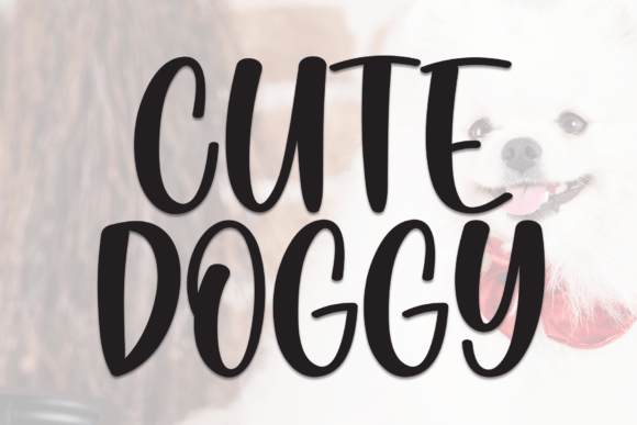 Cute Doggy: The Script Font for Memorable Marketing