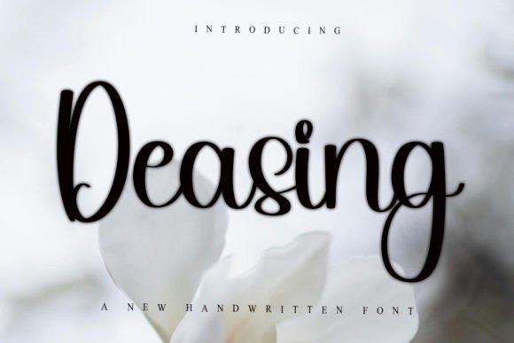 Deasing: The Elegant Handwritten Font for Creative Makers