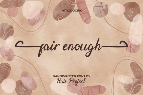 Fair Enough: A Font That Makes Your Brand Feel Handcrafted