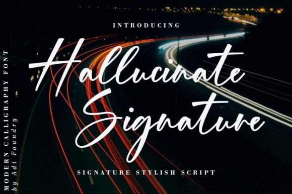Hallucinate Signature: A Font Designed for Campaign Impact