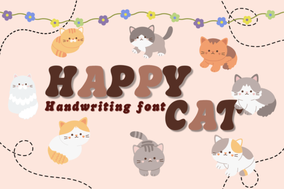 Happy Cat: The Friendly Handwritten Font for Editorial Design