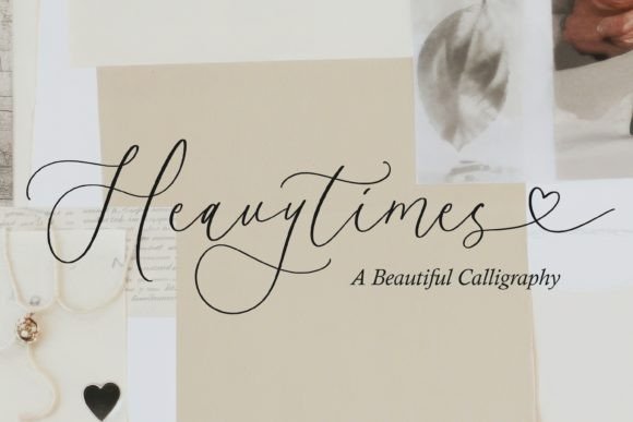 Heavytimes: A Typeface for Editorial Heart and Tail