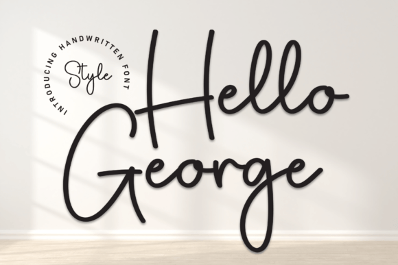 Hello George: A Friendly Font for Everyday Branding