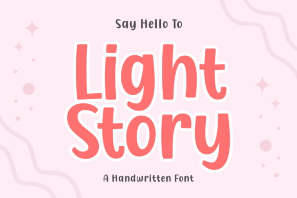 Light Story: A Handwritten Font for Authentic Branding