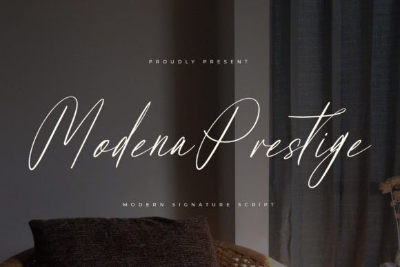 Modena Prestige: A Luxurious Font for a Consistent Business Brand