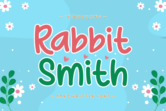 Rabbit Smith: A Playful Handwritten Font for Editorial Personality