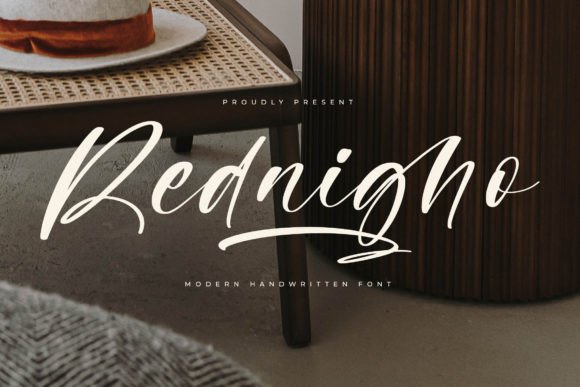Rednigho: A Script Font Built for Modern Marketing