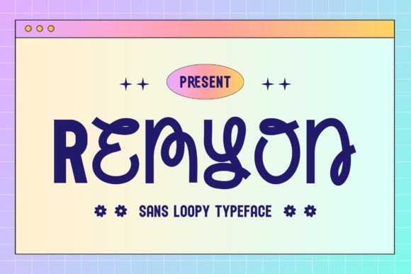 Remyon: A Typeface That Adds Whimsy to Editorial Design