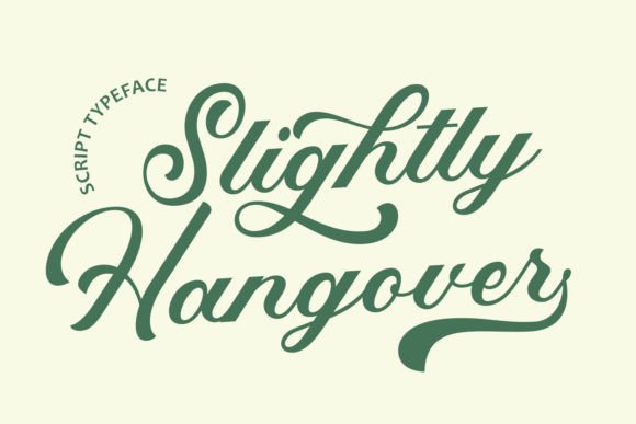 Slightly Hangover: A Casual Script with Professional Charm