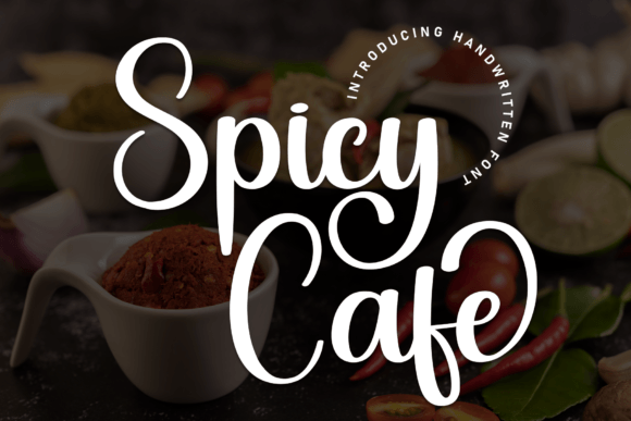 Spicy Cafe: A Script Font Built for Campaigns