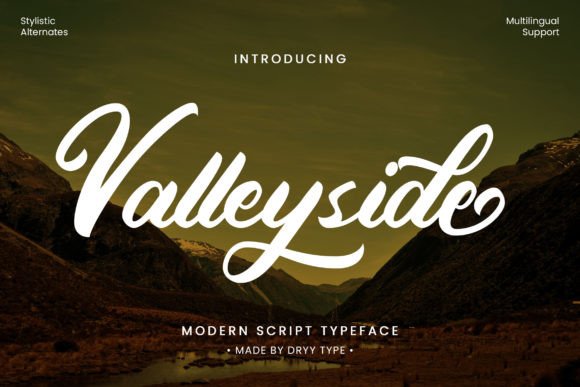 The Valleyside Font and My Search for Graceful Typography