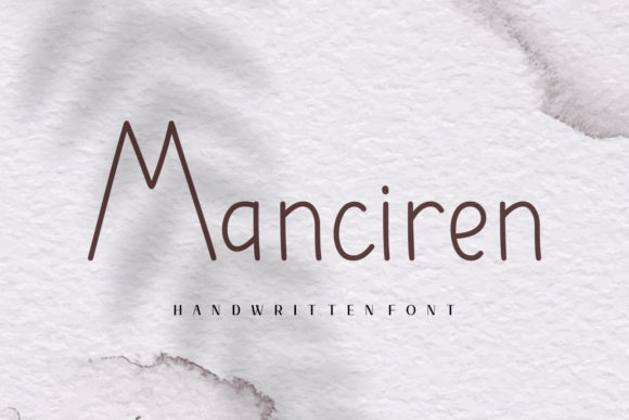 Using Manciren: How a Handwritten Font Can Elevate Your Brand's Look